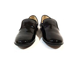 Naturino Shoes Loafers Size 11.5 USA 28 EU New Black Color Flats Slip On Dressy